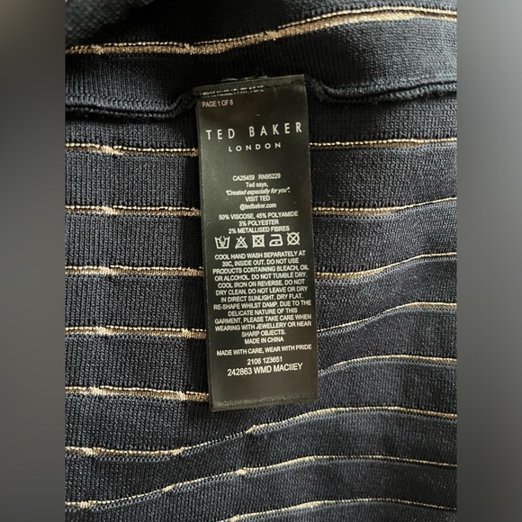 TED BAKER DRESS 💙 - Picture 6 of 7